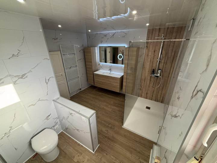 Rénovation de salle de bain Maubeuge