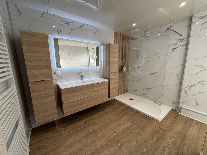 Rénovation de salle de bain Maubeuge